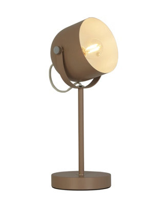Lighting Collection Small Angle Etherea Desk Top Lamp from B&Q