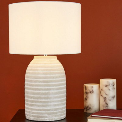 Pagazzi Lighting Cream Pagazzi Jennie Ceramic Table Lamp