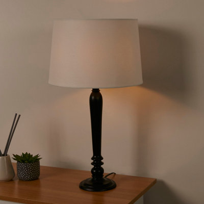 Lighting Collection Windsor Spindle Style Table Lamp from B&Q