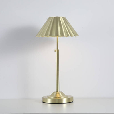 Portwest Westport Jules Usb Rechargeable Led Touch Table Lamp Brass from B&Q
