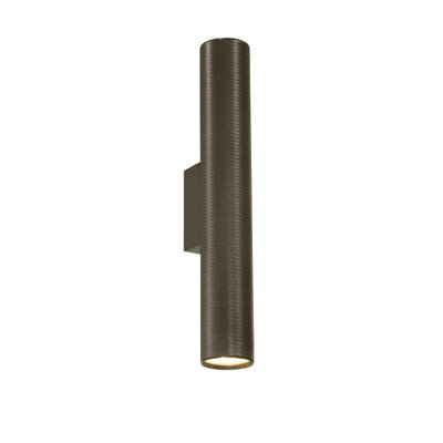 Portwest Westport Southampton Up & Down Wall Light Bronze from B&Q