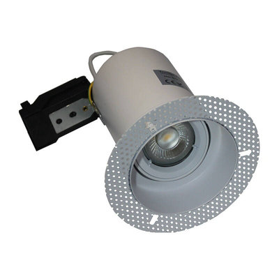 Envirolight Plaster-In Fire-Rated Ip65 Fixed Downlight  Individual from B&Q