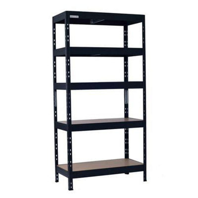 Rapid Racking Rapid 3 Pro 1800H X 900W X 450mmd Grey 5 Fibreboard Shelves from B&Q