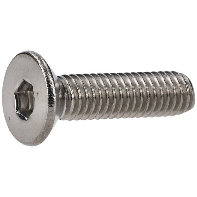 B&Q -   M3 X 12mm Socket Countersunk Screws A2 St/stPack Of 100