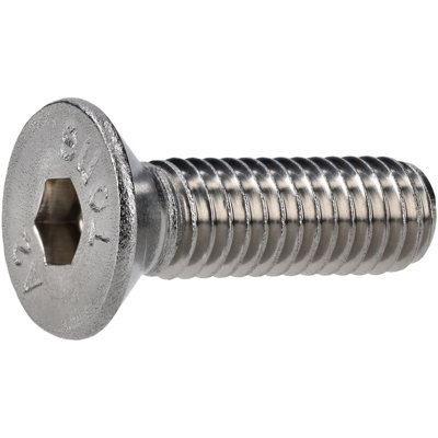 R-Tech 337519 M6 X 20 Hex Socket Countersunk Screws A2 St/stPack Of 100 from B&Q