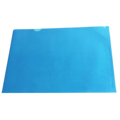 White Box Whitebox A4 Cut Flush FolderBlue (Pack Of 100) from B&Q