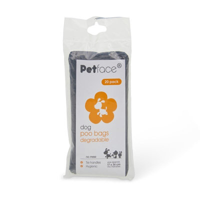 Petface Degradeable Dog Poop Bags 20 Pack from B&Q
