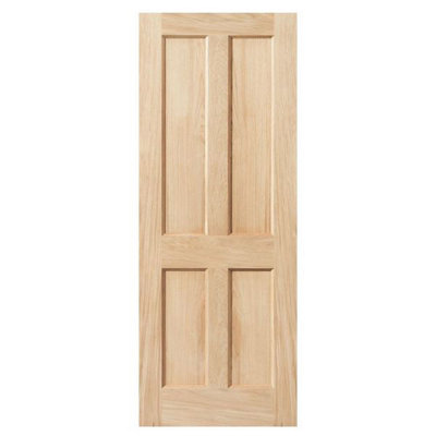JB Kind Doors Derwent Oak Unfinished Internal Fire Door from B&Q