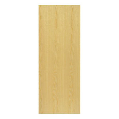 JB Kind Doors Ash Veneered Flush Internal Door Finished from B&Q