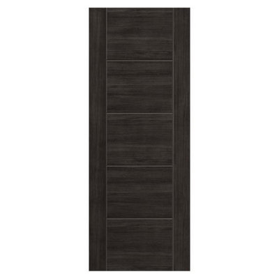 JB Kind Doors Tigris Dark Grey Laminate Internal Door from B&Q