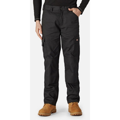 Dickies Everyday Work Trousers Black40L from B&Q