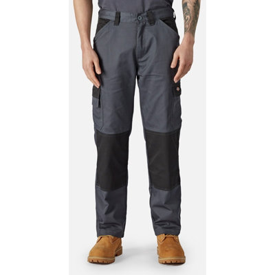 Dickies Everyday Work Trousers Grey30L from B&Q