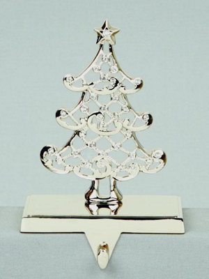 Premier Decorations Premier Christmas Tree Stocking Hanger With Crystals Christmas - 22Cm