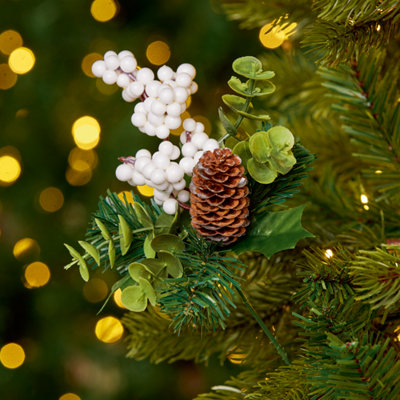 Premier Decorations Limited Eucalyptus Christmas Pick - B&Q