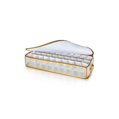 Premier 80Pcs Ornament Storage Box Case from B&Q