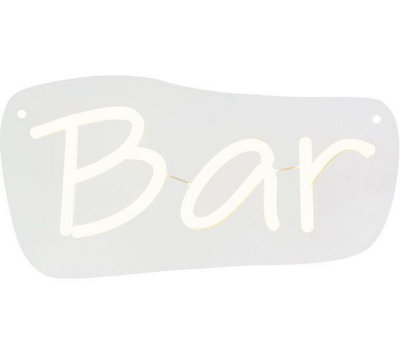 Premier Decorations The Outdoor Living Company Led Neon Wall Sign QuoteBar from B&Q