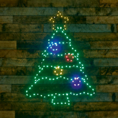 Premier Flexibrights Twinkling Christmas Tree Decoration Light60Cm X 46Cm from B&Q