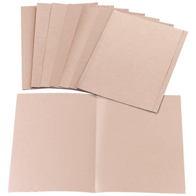 Q-Connect Kraft Square Cut Folder 170Gsm Foolscap Buff (Pack Of 100) from B&Q