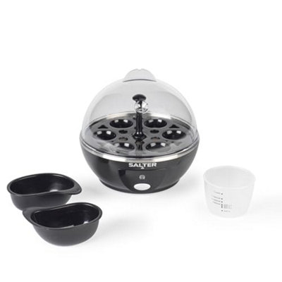 Salter 6 Egg Cooker Electric Poacher Boiler For Soft, Medium or Hard Boiled Eggs - Image 4