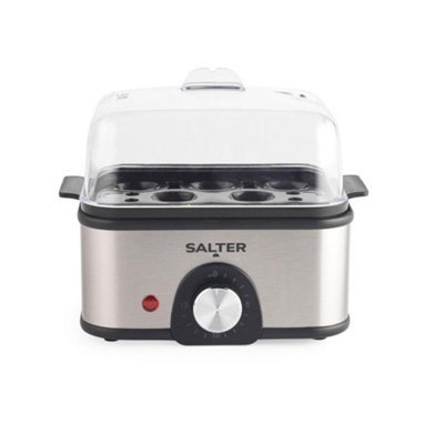  - 8-Egg Cooker Salter Electric Easy Egg Boiler Boiling Poaching Breakfast Maker
