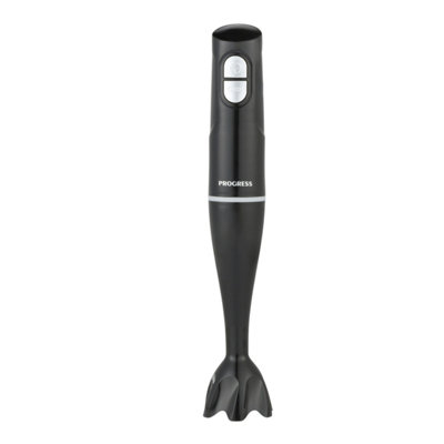  - Progress Hand Blender Black Electric Compact Stick Food Smoothie Mixer Handheld