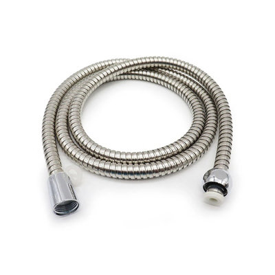 Shower Hose 1.5 Metre Stainless Steel Anti Twist Chrome Modern from B&Q