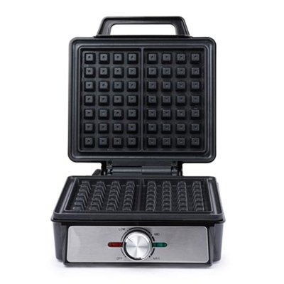  - Salter Waffle Maker MachineNon-Stick Dual Iron PlatesDeep Fill Belgian & American Adjustable Temperature ControlCool Touch