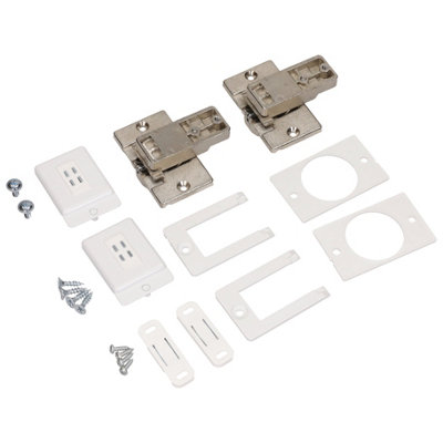 Bosch Genuine Integrated Door Hinge KitBsh610416 from B&Q