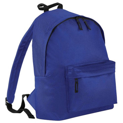 Beechfield Childrens Junior Fashion Backpack Bags / Rucksack / School Bright Royal (One Size) from B&Q