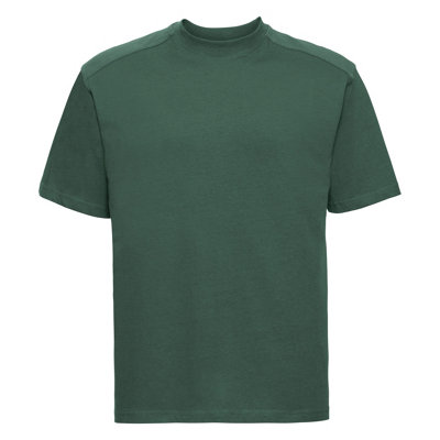Russell Europe Mens Workwear Short Sleeve Cotton T-Shirt from B&Q
