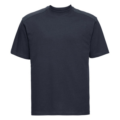 Russell Europe Mens Workwear Short Sleeve Cotton T-Shirt from B&Q