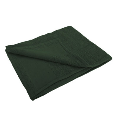 Sols Island 50 Hand Towel (50 X 100Cm) Bottle Green (One) from B&Q