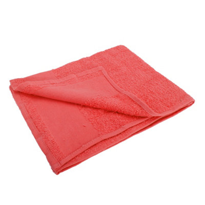 Sols Island 50 Hand Towel (50 X 100Cm) Red (One) from B&Q