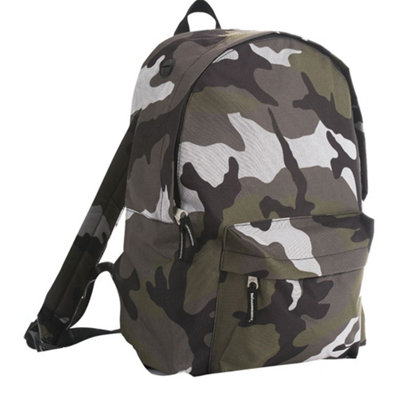 Sols Childrens/kids Rider School Backpack Camouflage (One) from B&Q