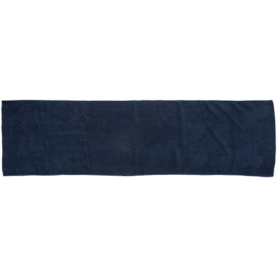 Towel City Microfibre Sports Towel Navy (One Size) from B&Q