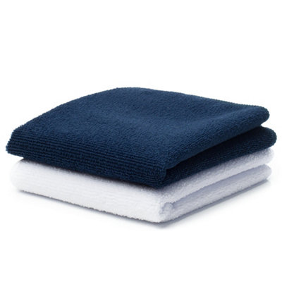 Towel City Microfibre Guest Towel White (One Size) from B&Q