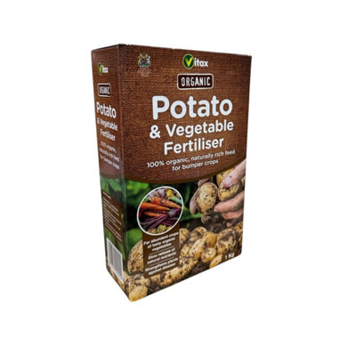 B&Q -  Organic Potato Fertiliser 1Kg Slow Release Plant Food For Strong Growth And High Yield Potatoes And Vegetables