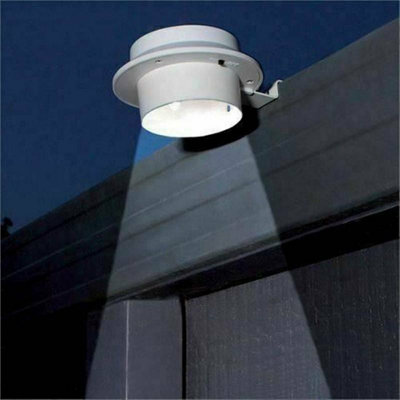Vivo Pair Of Solar Led Gutter And Fence LightsWhite from B&Q