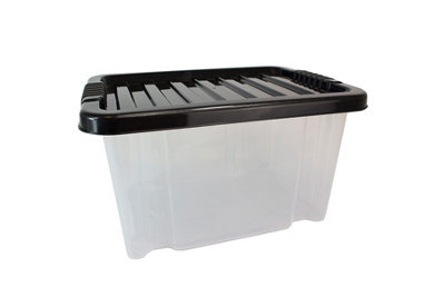 Vivo 24 Litre 24L With Black Lid X3 from B&Q