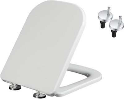 Vivo Square Soft Close Quick Release Toilet Seat