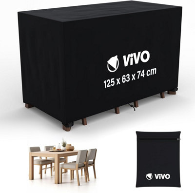 Vivo Garden Furniture Set Covers 125X63X74Cm Rattan Tear Resistant Oxford Fabric 420D from B&Q