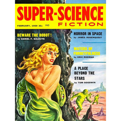 Artery8 Unframed Wall Art Comic Book Cover Super Science Fiction Alien Horror Sci Fi Usa12X16 Inch from B&Q