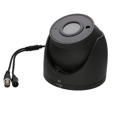 Kenable Oyn-X 5Mp Poc 2.8mm Fixed Lens 60M Ir Turret Dome Hdcvi Camera With Mic Grey