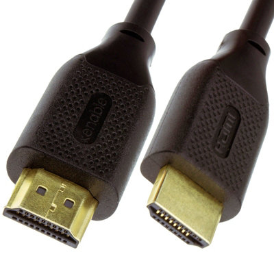 B&Q -  Hdmi Cable 2.0 High Speed Lead For Led Oled Qled Tv 4K Hdr Ethernet Gold 5M