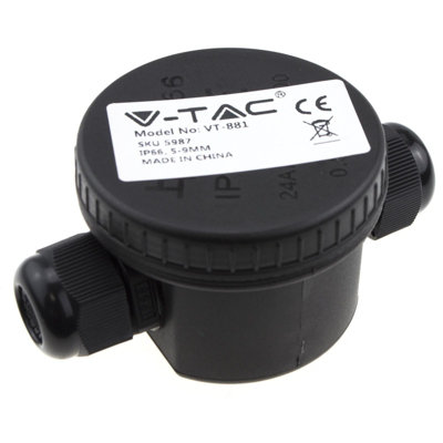 Kenable Outdoor Ip65 Uv Waterproof Round Junction Box Enclosure For Electric Cables from B&Q