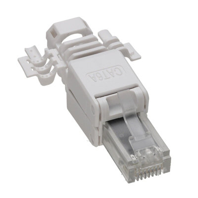 Kenable Idc Punch Down To Rj45 Plug For Cat6A Solid Network Ethernet Cable Connector from B&Q