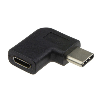 Kenable Usb Micro B Socket To Right Angled Type C Male Plug Converter Adapter Size 2.0 B&Q