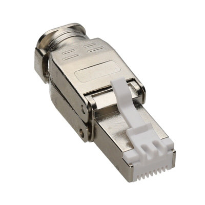 Kenable Idc Punch Down To Rj45 Plug For Cat6A Ftp Solid Network Ethernet Cable Connector from B&Q