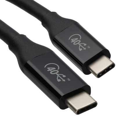 Kenable Usb4 40 Thunderbolt 3 Certified Type C Cable 40Gbps Video/data Abs Ends 0.8M from B&Q