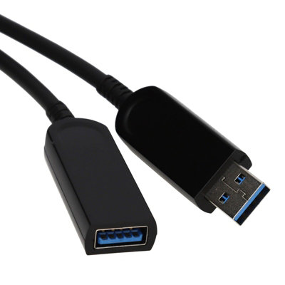 Kenable Long Aoc Usb 3.0 Extension Cable Type A Male To Female Active Optical Lead 10M